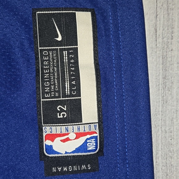 Nike Golden State Warriors Icon Edition Jersey Blue/White/Yellow Size XL NWT - Picture 7 of 11